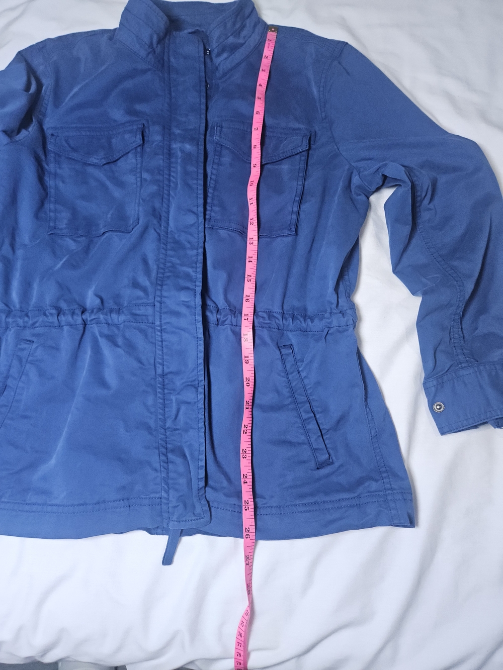 Style & Co. Deep Blue Utility Field Jacket - Picture 7 of 8